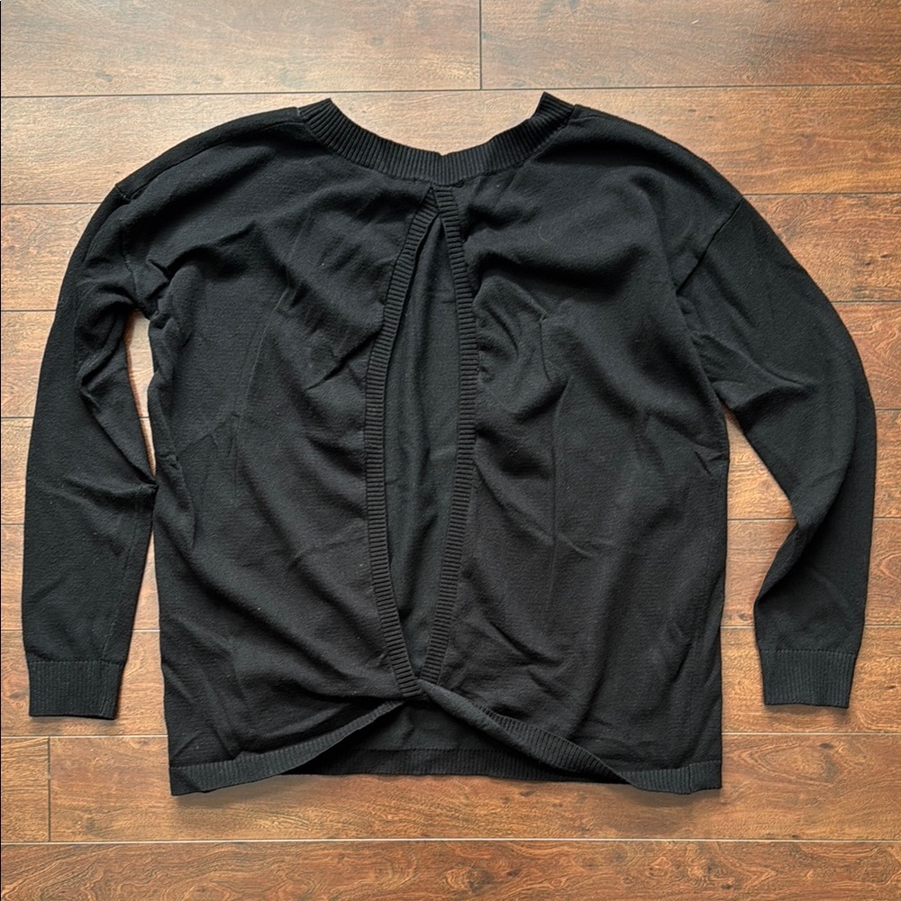 Dex Twist Open Back Sweater
